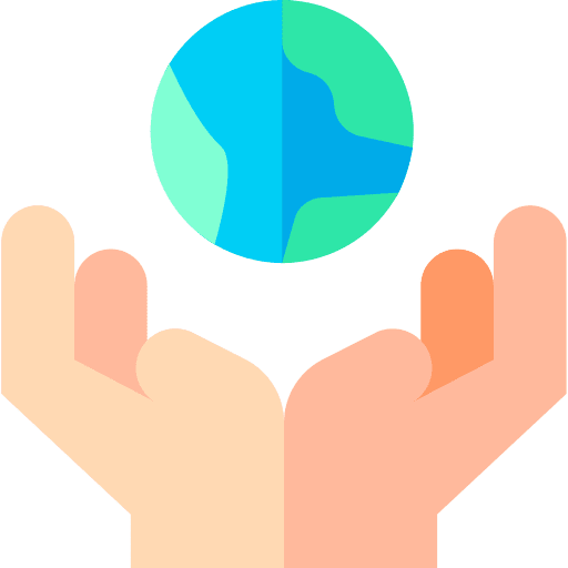 World protect hands hand icon World protect hands hand icon
