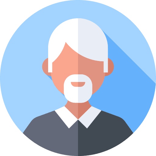 Grandpa avatar old grandpa icon