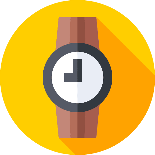 Wristwatch clock wristwatch time icon