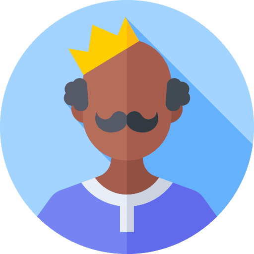 Dad afro user father icon