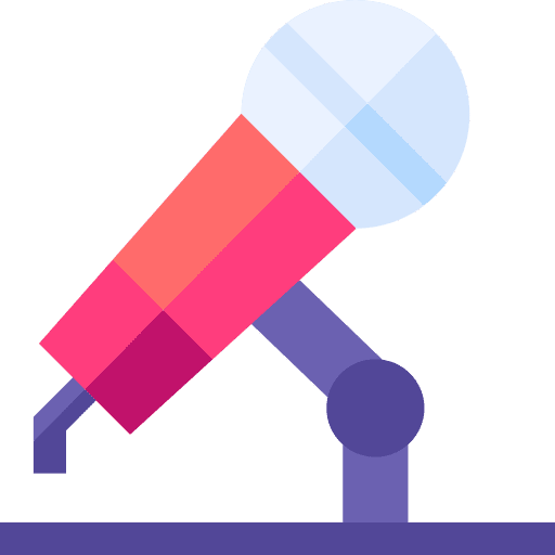 Microphone song sing concert icon