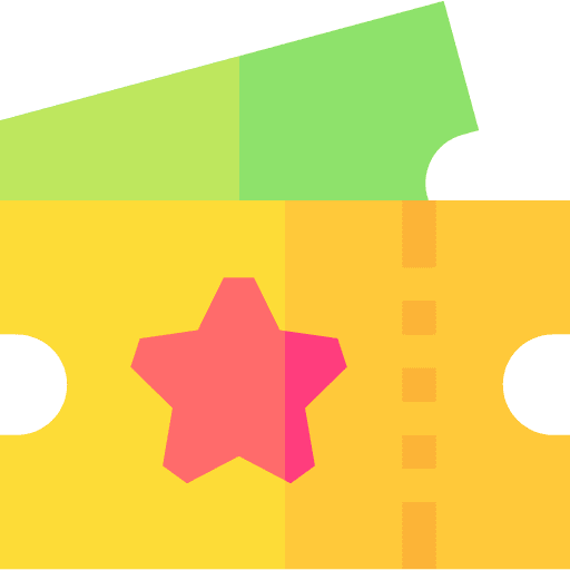 Ticket ticket entertainment pass icon