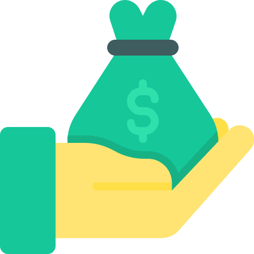 Zakat eid al fitr islam donation icon