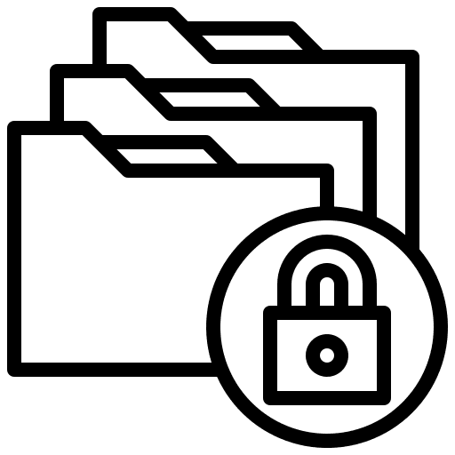 User interface file storage ui user interface icon