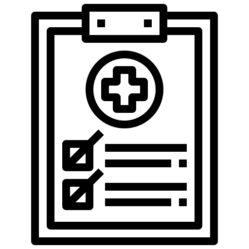 Health check health check medical check medical report icon
