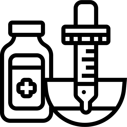 Dose healthcare and medical drugs dose icon