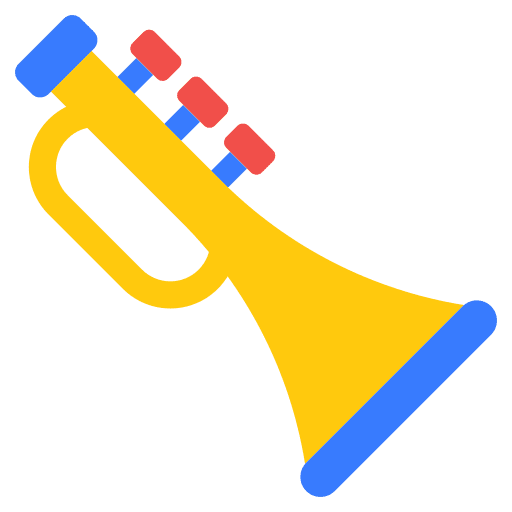 Cornet instrument wind symphony icon