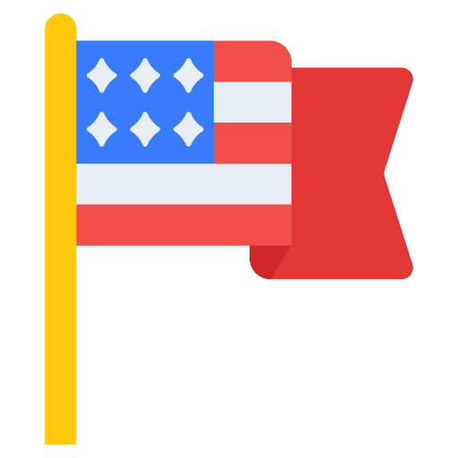 Flag 4th of july eeuu usa icon