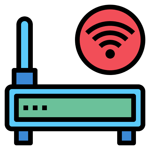 Router connectivity internet of things connection icon