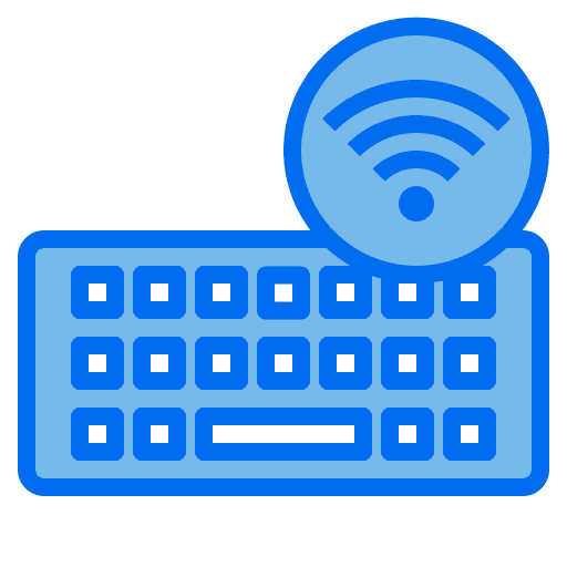 Keyboard connectivity keyboard electronics icon