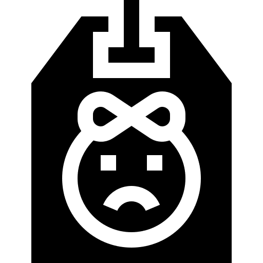 Child trafficking kid miscellaneous label icon