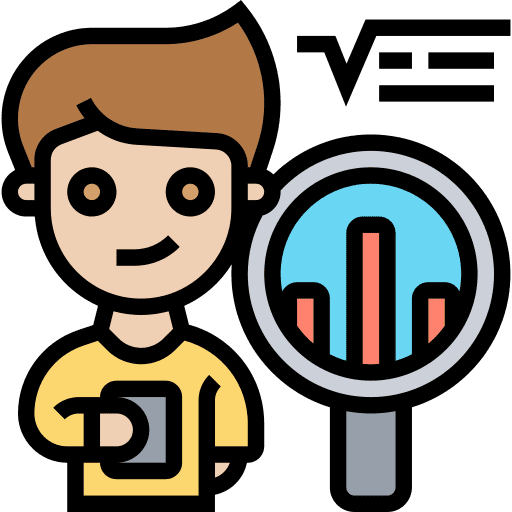 Data secure insurance business and finance icon