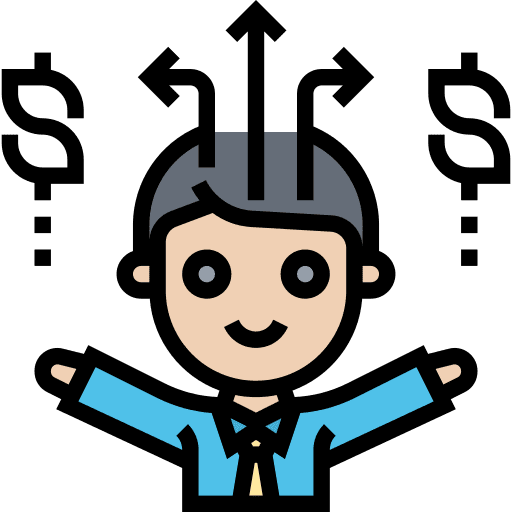 Liability financial hand money icon Liability financial hand money icon