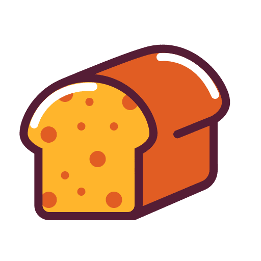 Loaf bread sourdough sandwich icon Loaf bread sourdough sandwich icon