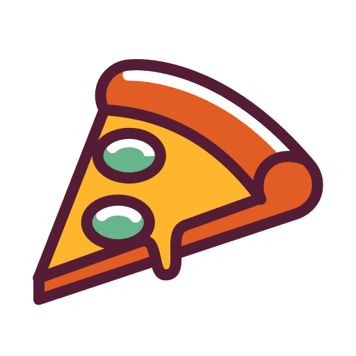 Pizza pizza fast food italian food icon Pizza pizza fast food italian food icon