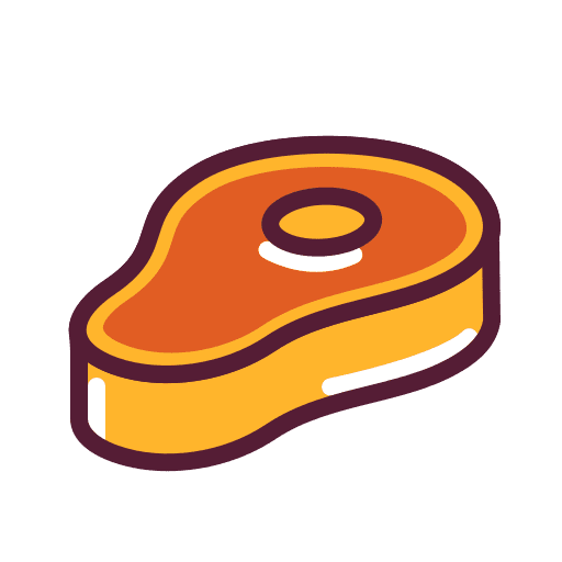 Steak beefsteak food and restaurant meat icon Steak beefsteak food and restaurant meat icon