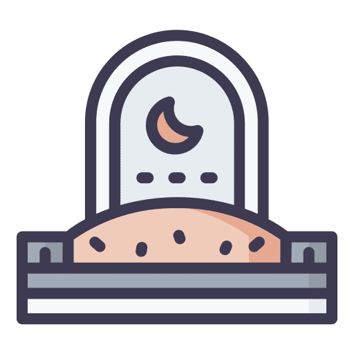 Grave religion cultures muslim icon