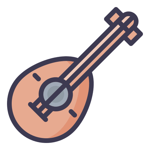 Guitar guitar music and multimedia orchestra icon Guitar guitar music and multimedia orchestra icon
