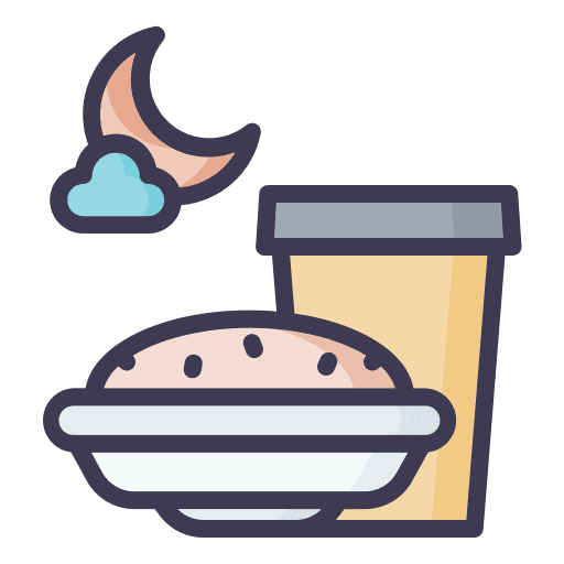 Iftar half moon ramadan iftar icon Iftar half moon ramadan iftar icon