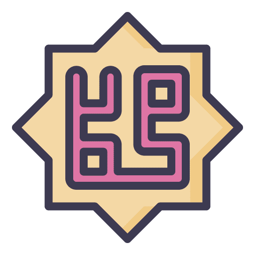 Kufi muslim kufi prayer icon Kufi muslim kufi prayer icon