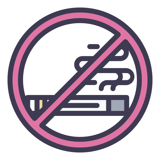 No smoking no smoking forbidden cigarette icon
