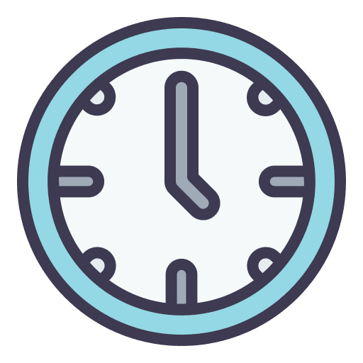Clock time time and date clock icon Clock time time and date clock icon