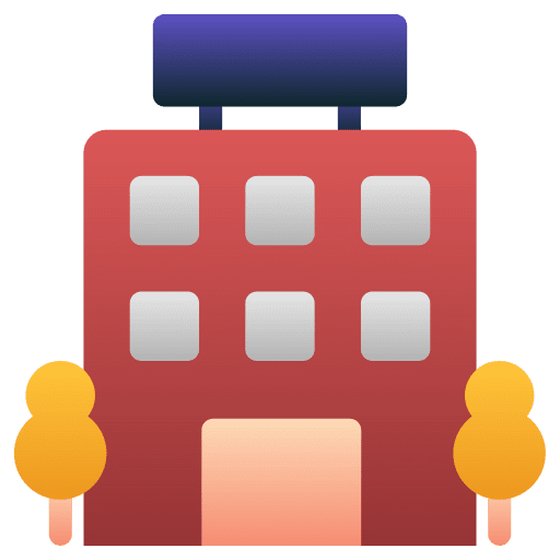 Guest house tree motel guest house icon