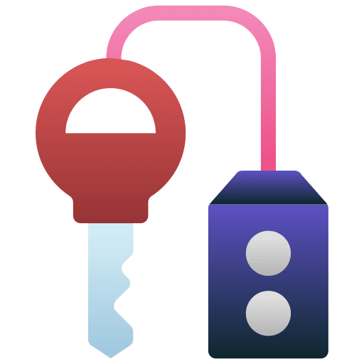 Key electronics key car icon Key electronics key car icon