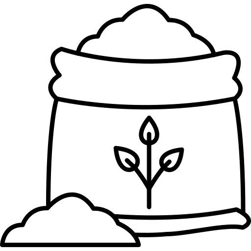 Fertilizer organic fertilization agriculture icon Fertilizer organic fertilization agriculture icon