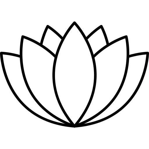 Lotus lotus wellness blossom icon