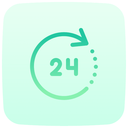 24 hours availability arrow customer service icon 24 hours availability arrow customer service icon