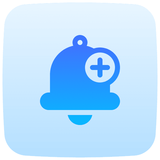Add bell notification alarm icon Add bell notification alarm icon