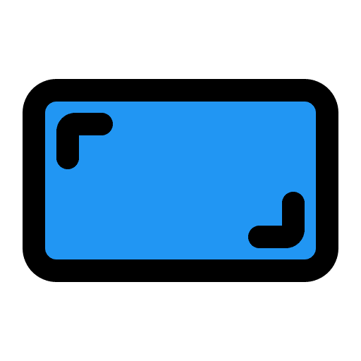 Frame electronics camera frame icon