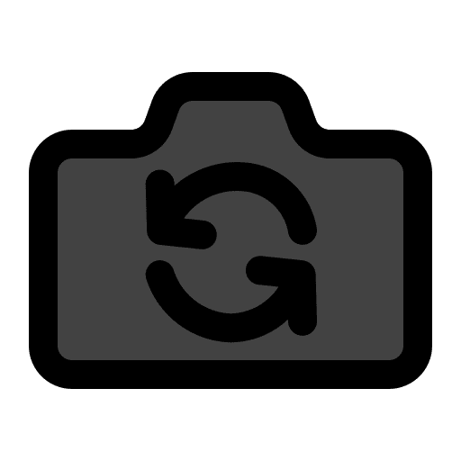 Switch camera arrow photography ui icon