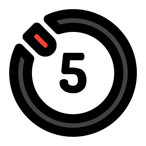 Timer timer shoot camera icon
