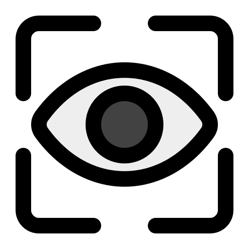View visualization eye ui icon