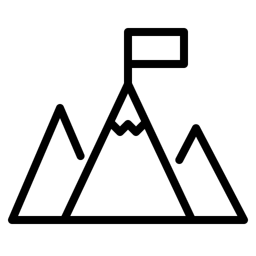 Business winner achievement milestones icon