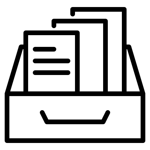 Management management document document adjustment icon