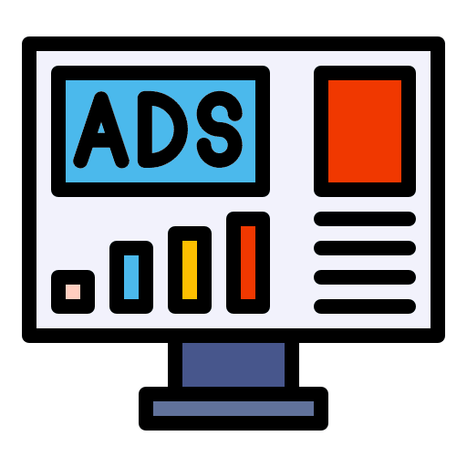 Ads campaign online marketing ads campaign icon