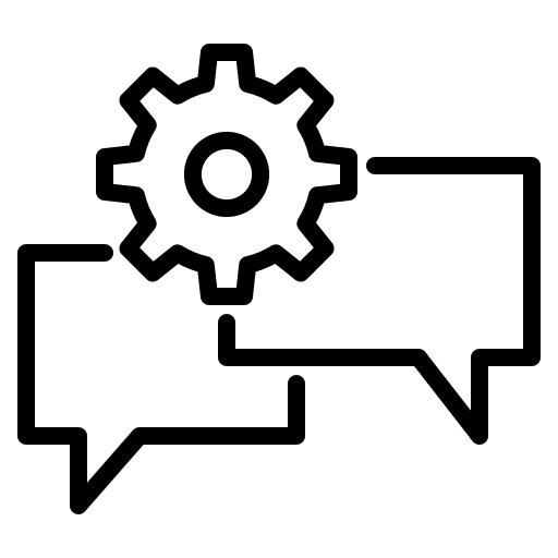 Management message setting communications icon