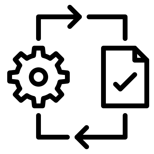 Management network document organization icon