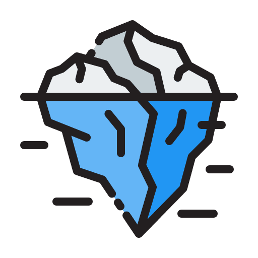Iceberg  nature ecology iceberg icon Iceberg  nature ecology iceberg icon