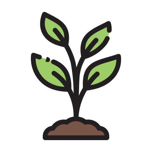 Plant leaves flora ecology icon Plant leaves flora ecology icon