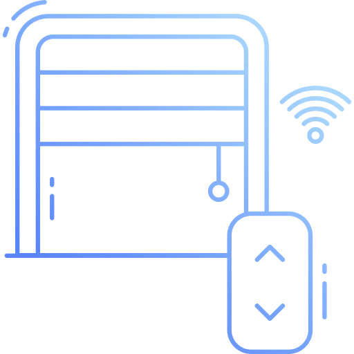 Smart blind jalousie smart home blind icon