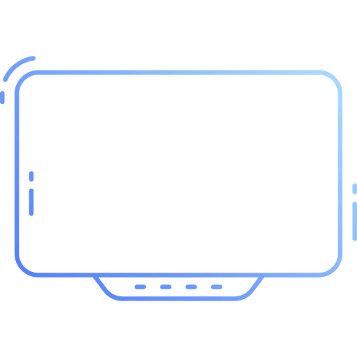 Smart tv television smart tv wifi icon