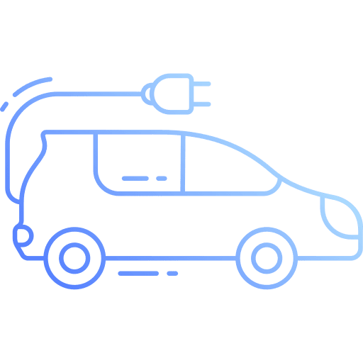 Electric car plug eco car transportation icon Electric car plug eco car transportation icon