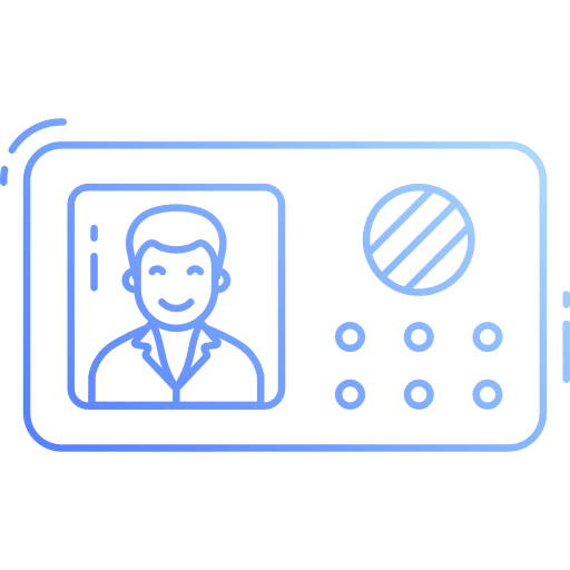 Intercom radio electronic pager icon Intercom radio electronic pager icon