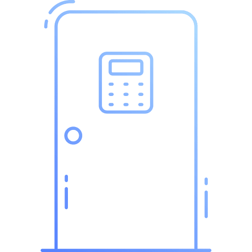 Smart door smart lock door lock icon Smart door smart lock door lock icon