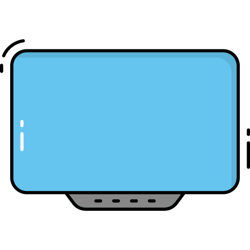 Smart tv electronics technology smart home icon