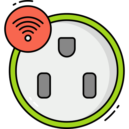 Smart plug electronics smart plug electric outlet icon Smart plug electronics smart plug electric outlet icon